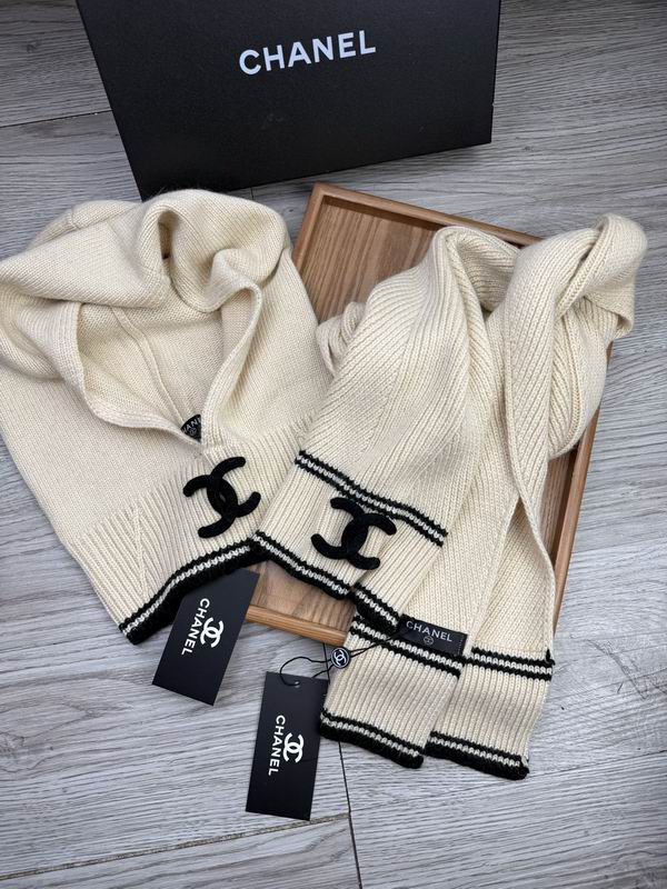 Chanel Scarf Hat E (227)