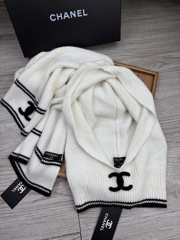 Chanel Scarf Hat E (235)