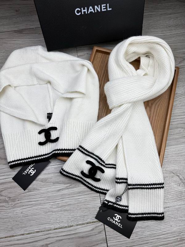 Chanel Scarf Hat E (237)