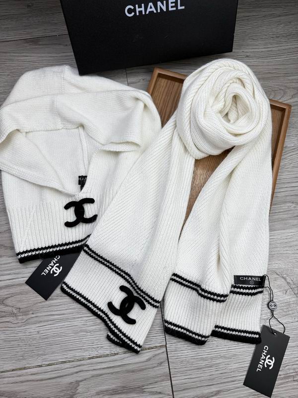 Chanel Scarf Hat E (238)