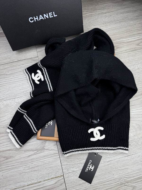 Chanel Scarf Hat E (244)