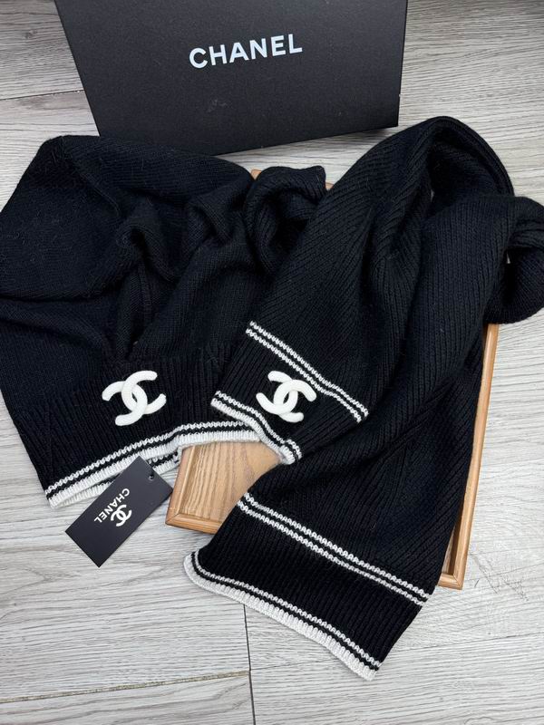 Chanel Scarf Hat E (245)