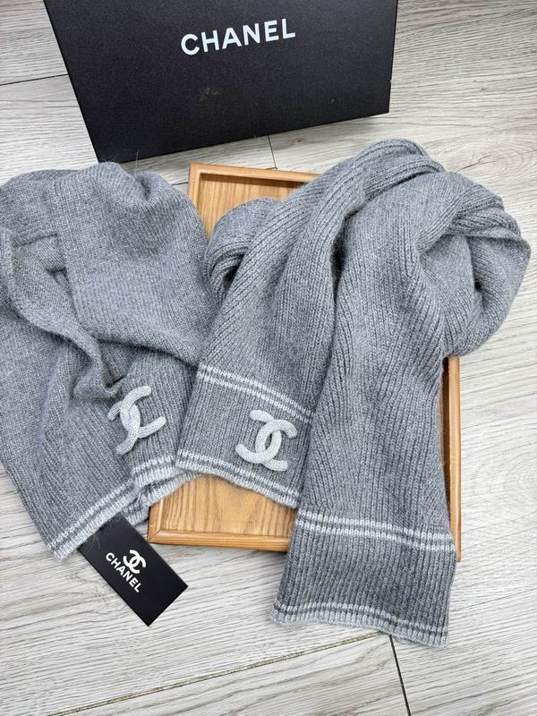 Chanel Scarf Hat E (254)