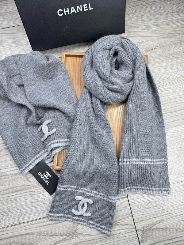 Chanel Scarf Hat E (256)