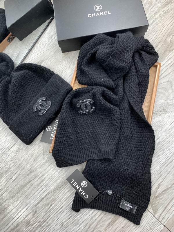 Chanel Scarf Hat E (920)