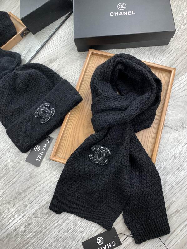 Chanel Scarf Hat E (922)