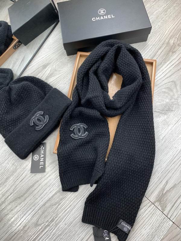 Chanel Scarf Hat E (923)