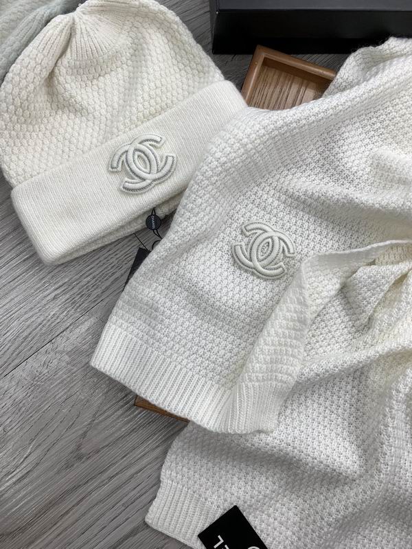 Chanel Scarf Hat E (932)