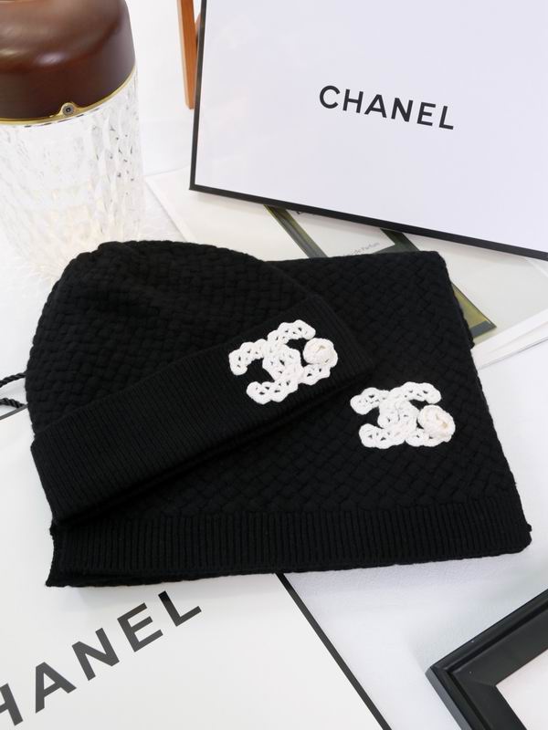 Chanel Scarf Hat E01 (17)