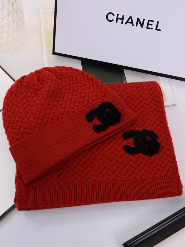 Chanel Scarf Hat E01 (21)