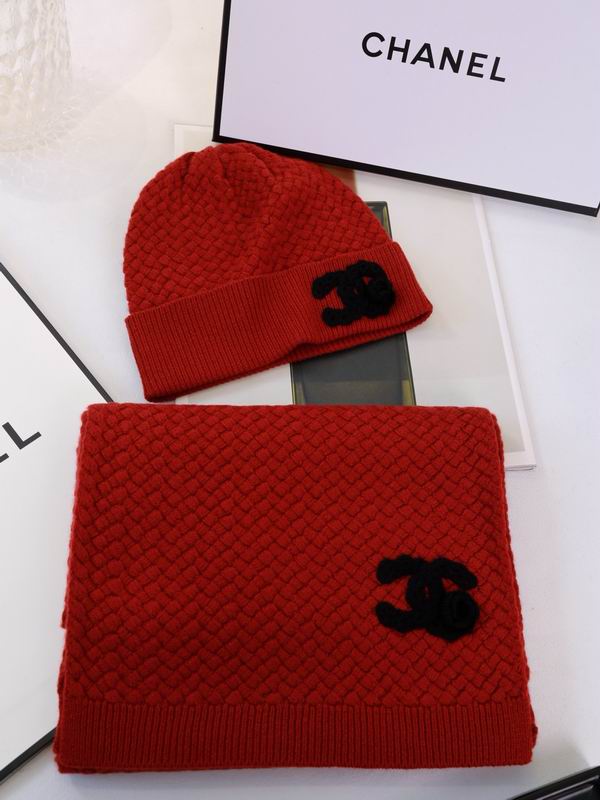 Chanel Scarf Hat E01 (27)