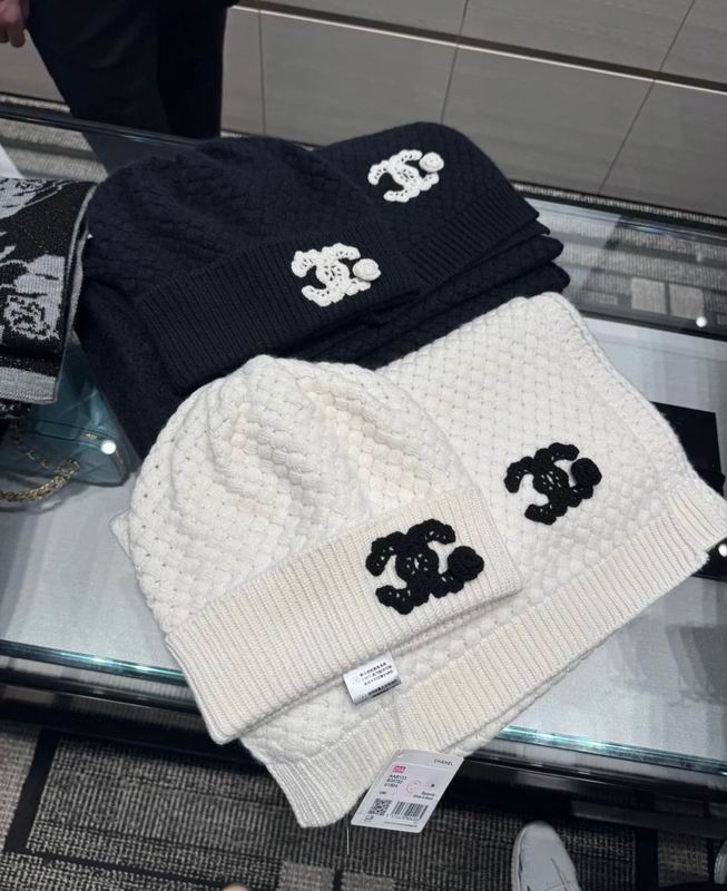 Chanel Scarf Hat E01 (28)