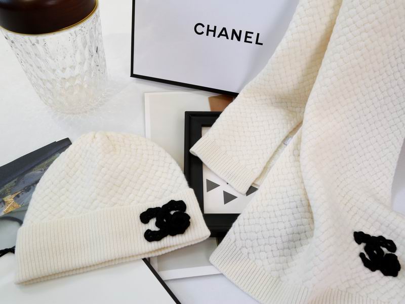 Chanel Scarf Hat E01 (3)