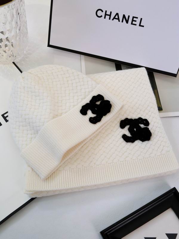 Chanel Scarf Hat E01 (9)