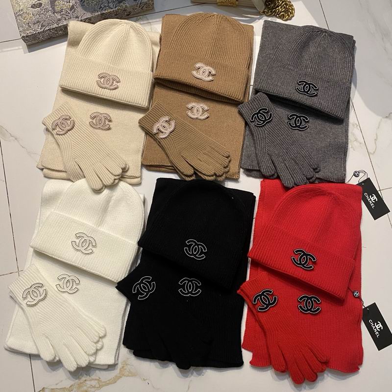 Chanel Scarf Hat Gloves (52)