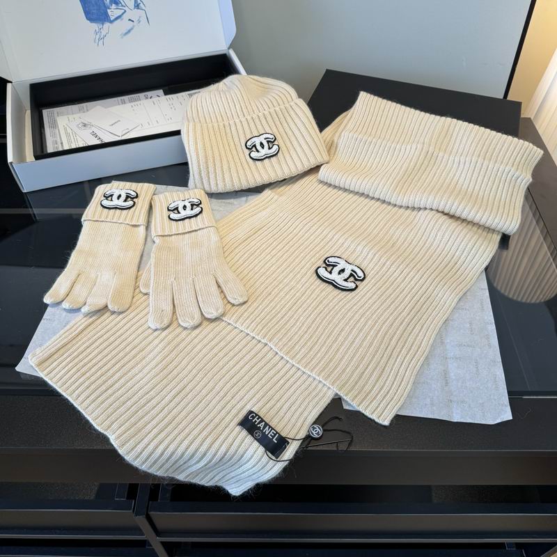 Chanel Scarf Hat Gloves (56)