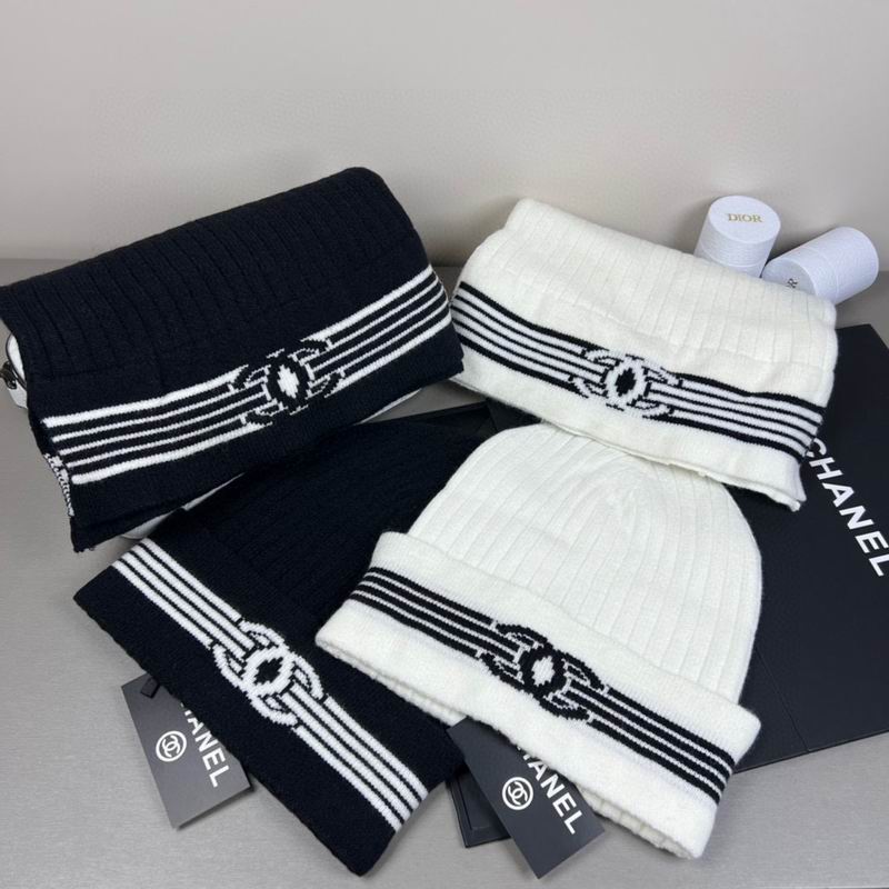 Chanel Scarf Hat dx (17)