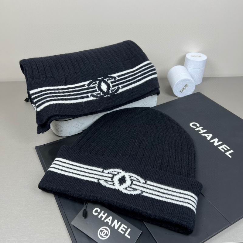 Chanel Scarf Hat dx (18)