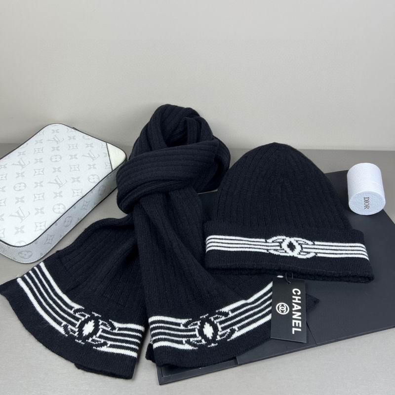 Chanel Scarf Hat dx (22)