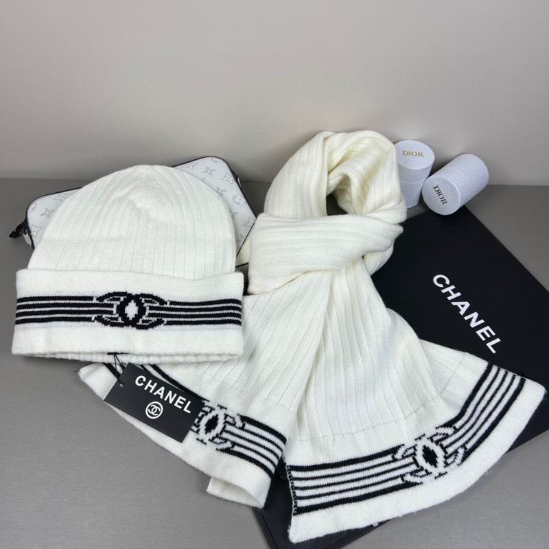 Chanel Scarf Hat dx (27)