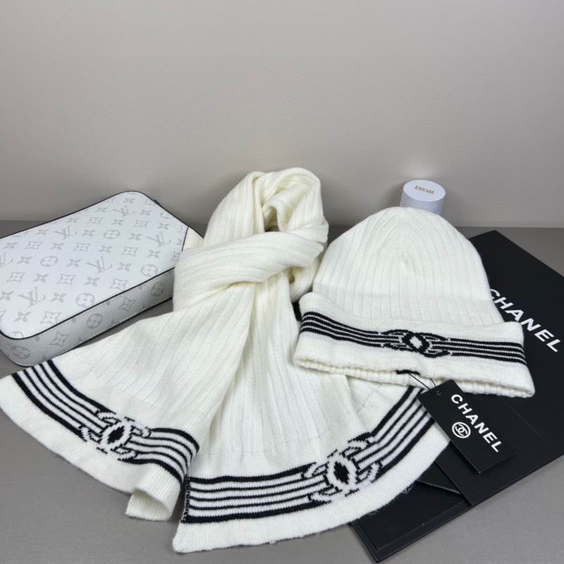 Chanel Scarf Hat dx (28)