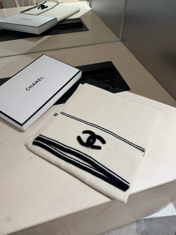 Chanel scarf 35X190cm E 19 (16)