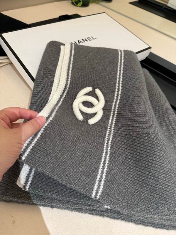 Chanel scarf 35X190cm E 19 (25)