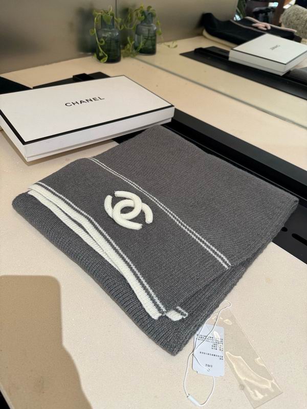 Chanel scarf 35X190cm E 19 (26)