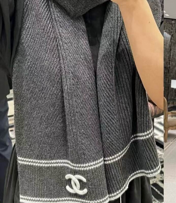 Chanel scarf 35X190cm E 19 (27)