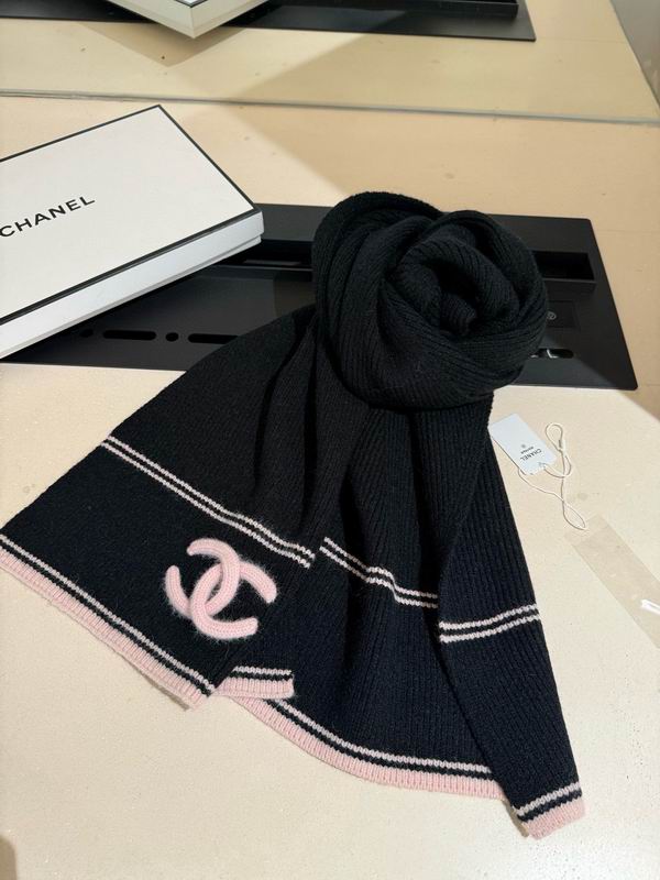 Chanel scarf 35X190cm E 19 (3)