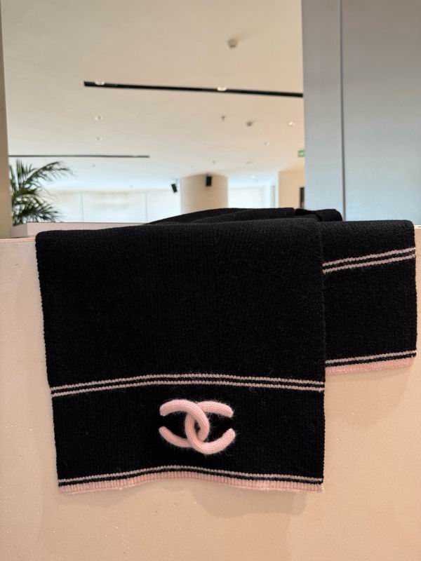 Chanel scarf 35X190cm E 19 (4)