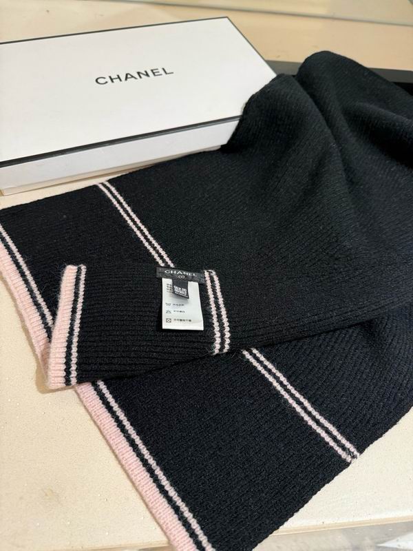 Chanel scarf 35X190cm E 19 (5)