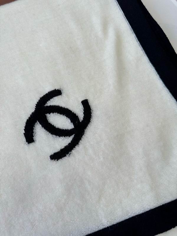 Chanel scarf 45X200cm 100%羊绒 E35 (15)