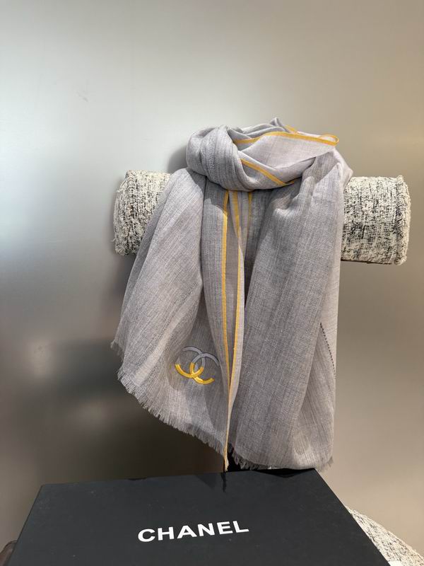 Chanel scarf 90X200cm E56 (3)