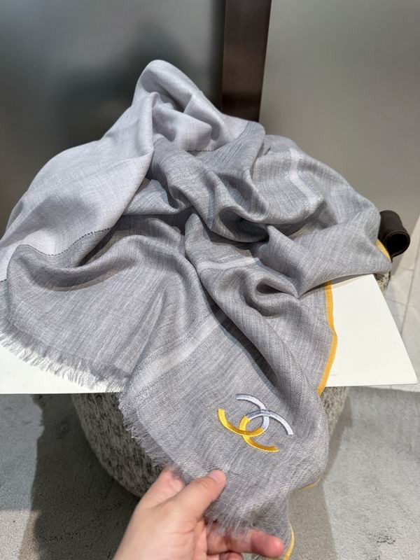 Chanel scarf 90X200cm E56 (5)