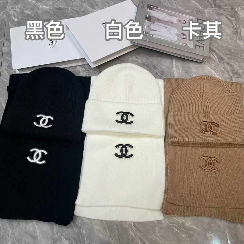 Chanel scarf hat (2)