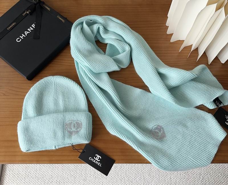 Chanel scarf hat dx (14)