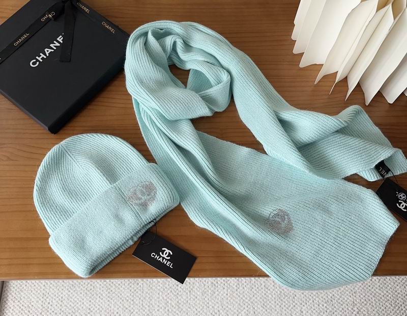 Chanel scarf hat dx (15)