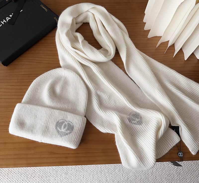 Chanel scarf hat dx (19)