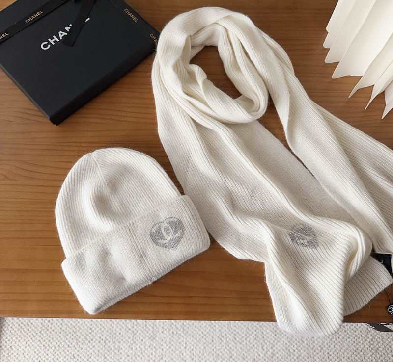 Chanel scarf hat dx (22)