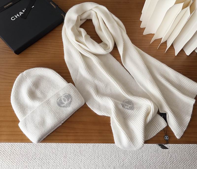 Chanel scarf hat dx (23)