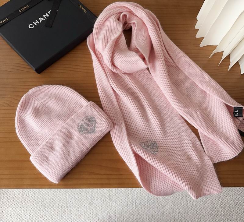 Chanel scarf hat dx (29)