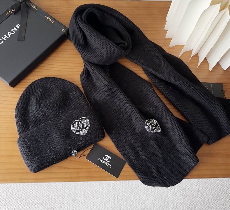 Chanel scarf hat dx (3)