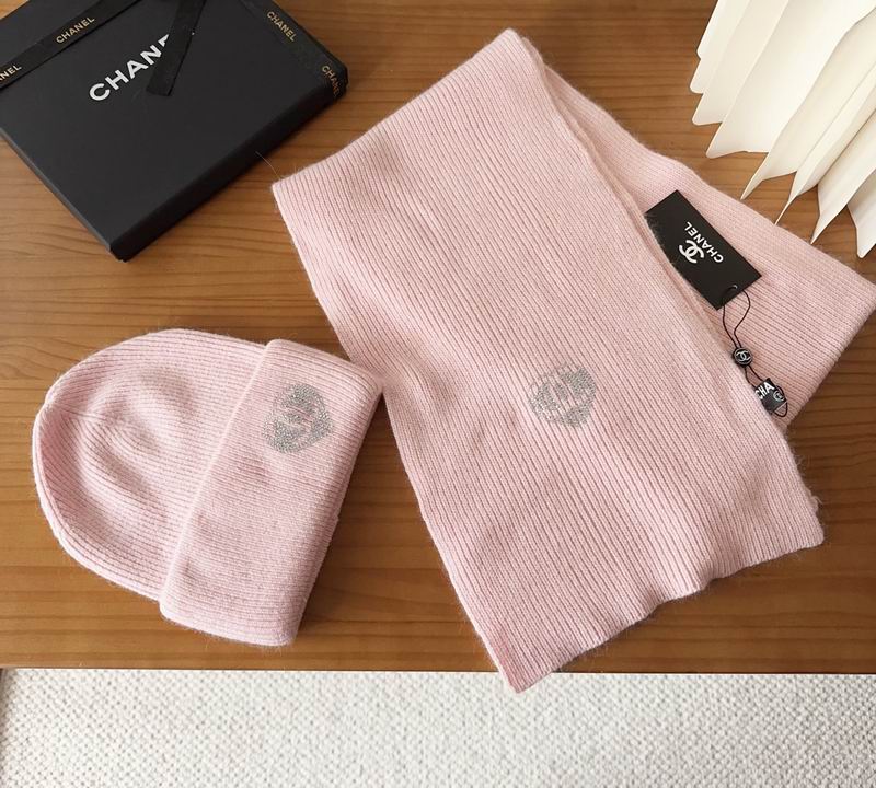 Chanel scarf hat dx (33)