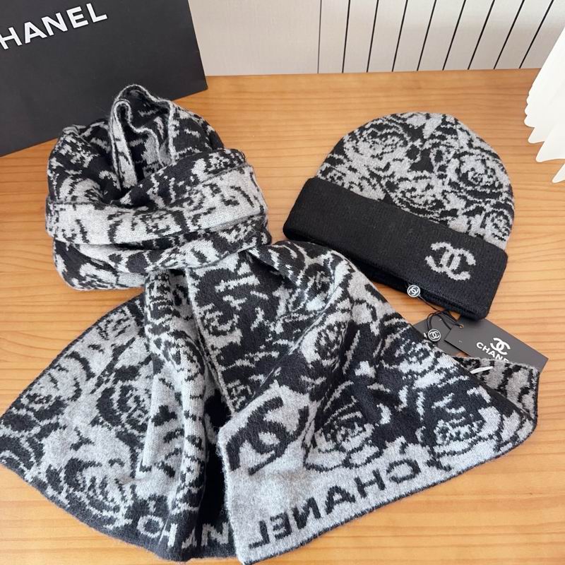 Chanel scarf hat dx (37)