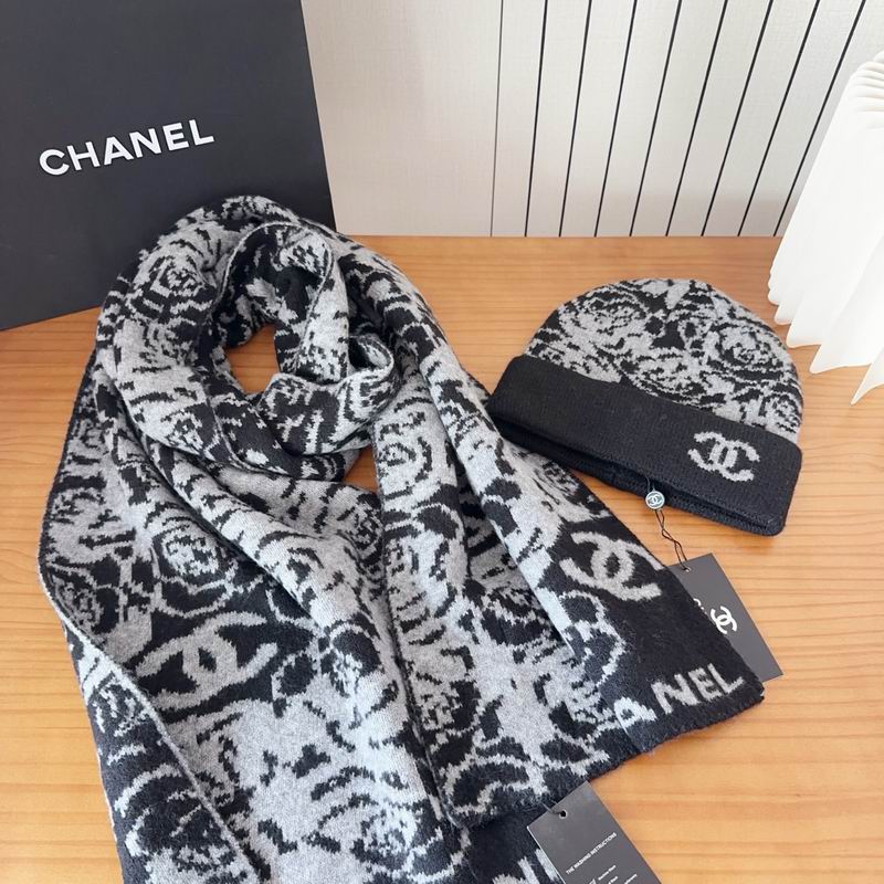 Chanel scarf hat dx (38)