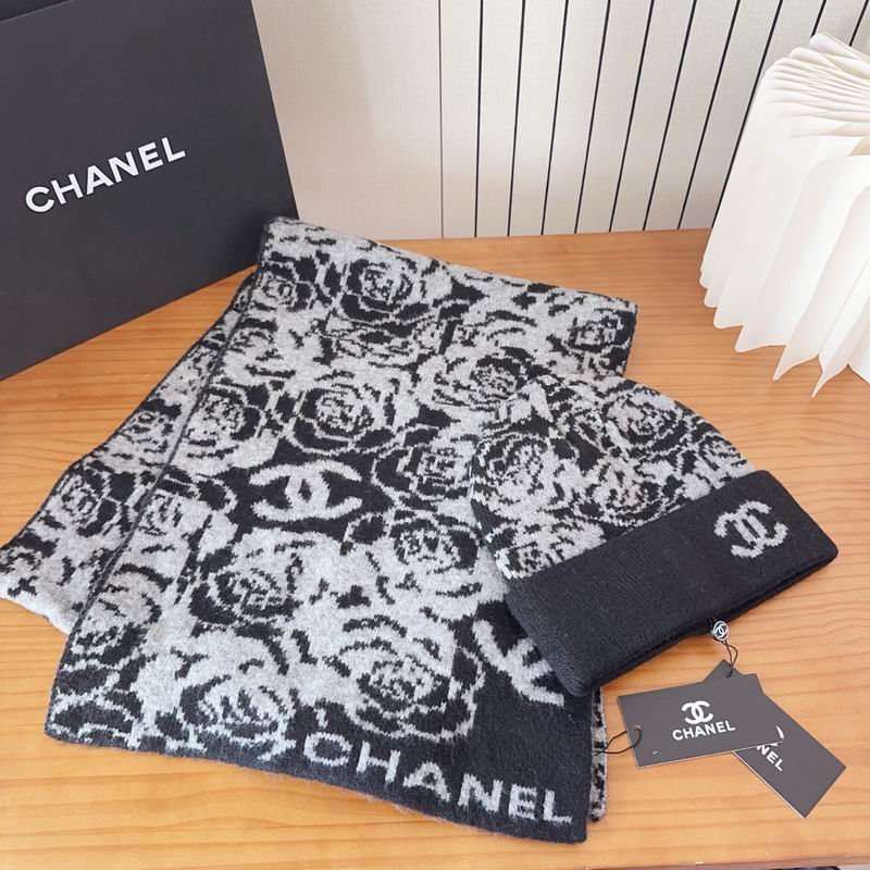 Chanel scarf hat dx (41)