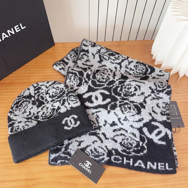 Chanel scarf hat dx (42)