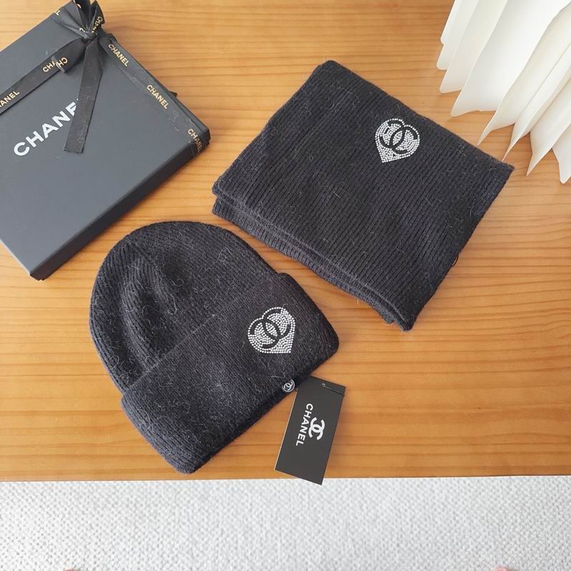 Chanel scarf hat dx (9)