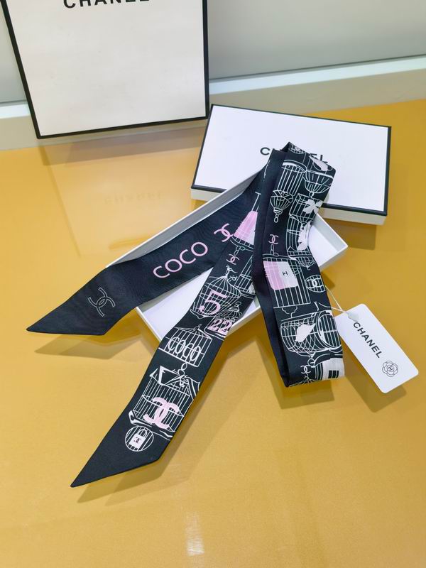 Chanel silk ribbon 6X120cm E02 (11)